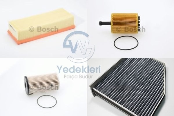 Passat Bakım Filtre Seti 2.0TDI BKP - BOSCH