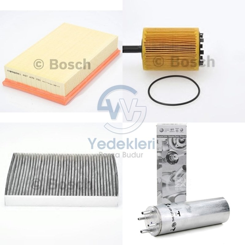 Transporter T5 Bakım Filtre Seti 1.9TDI 2.5TDI - BOSCH