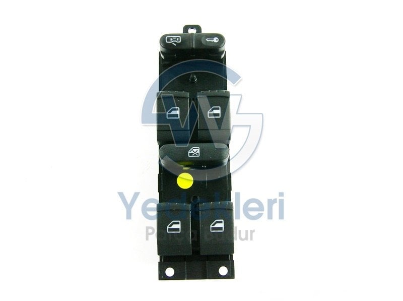 Volkswagen Bora Cam Açma Düğmesi (Sürücü) 1J4959857D - OEM / ORJINAL