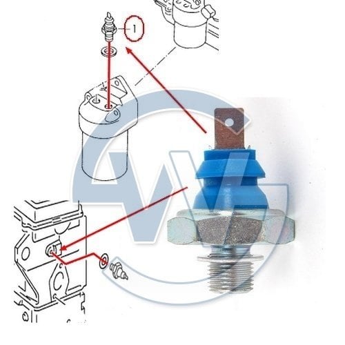 Volkswagen Transporter T4 2.4TDI Yağ Müşürü 028919081D OEM / ORJINAL