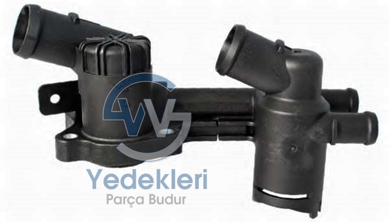 Jetta 11/17 Termostat Yuvası Komple 1.2TSI 03F121111A