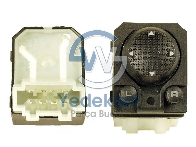 Volkswagen Polo Ayna Ayar Düğmesi - 1H095956501C - İTHAL / Eş Değer Ürün