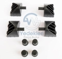 Caddy Bagaj Pandizotu Tablası Ayakları 2K0863534 SET