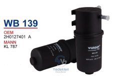 Amarok 2.0TDI Bakım Filtre Seti Mazot Filtresi