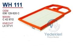 Bora Bakım Filtre Seti 1.6 16v BCB Motor Hava Filtresi