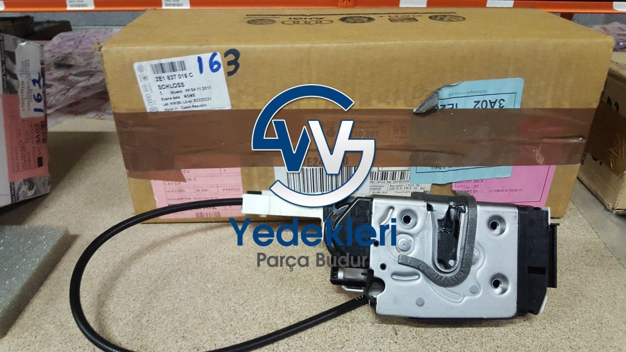 Volkswagen Crafter Kapı Kilidi Ön Sağ 2E1837016C OEM / ORJINAL