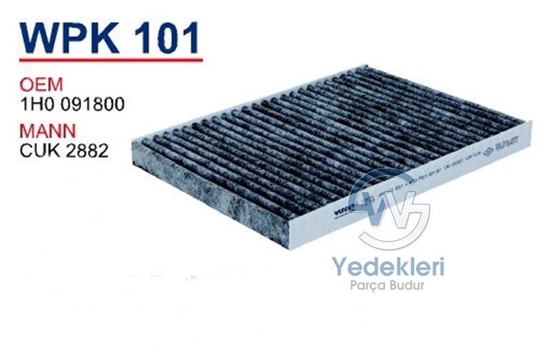 Caddy Bakım Filtre Seti 1.9TDI 1Y 1998 -- 2003 Polen Filtresi