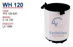 Caddy Bakım Filtre Seti 2.0SDI BDJ Motor Hava Filtresi