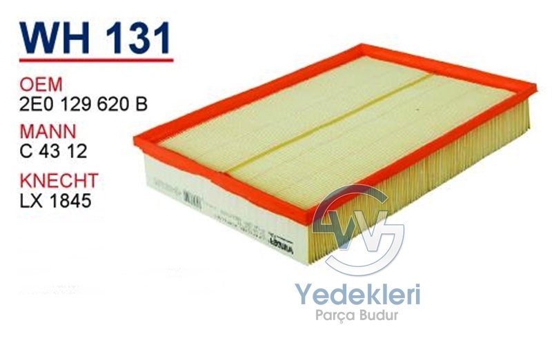 Crafter Bakım Filtre Seti 2.0TDI CKUB CKUC Hava Filtresi