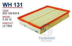 Crafter Bakım Filtre Seti 2.0TDI CKUB CKUC Hava Filtresi