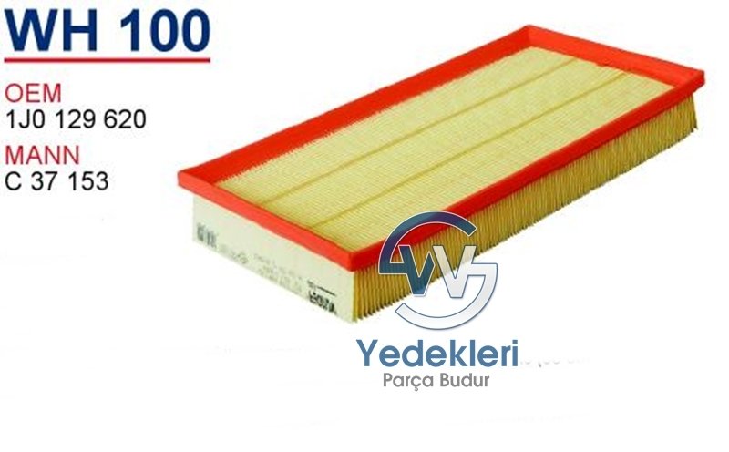 Golf 4 Bakım Filtre Seti 1.6 8v AKL / 1.8 AGN Hava Filtresi