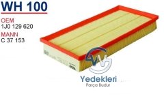 Golf 4 Bakım Filtre Seti 1.6 8v AKL / 1.8 AGN Hava Filtresi