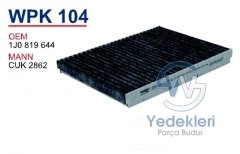 Golf 4 Bakım Filtre Seti 1.6 8v AKL / 1.8 AGN Polen Filtresi