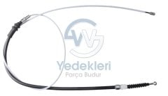 Volkswagen Caddy Arka El Fren Teli 1TAKIM 2K0609721J İTHAL