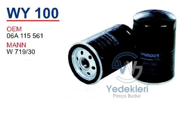 Golf 4 Bakım Filtre Seti 1.6 8v AKL / 1.8 AGN Yağ Filtresi