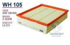LT35 Volt Bakım Filtre Seti 2.5TDI Hava Filtresi