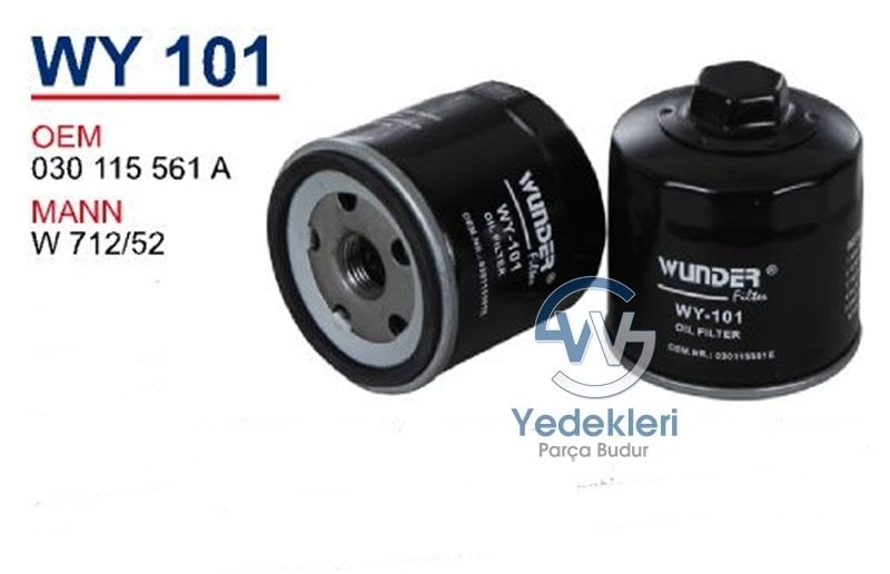 Polo Bakım Filtre Seti 1.6 AEE Motor Yağ Filtresi