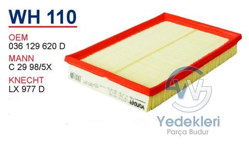 Polo Bakım Filtre Seti 1.4 BBY BBZ BKY Hava Filtresi