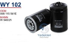 Polo Classic Bakım Filtre Seti 1.9TDI 1Y AEY Yağ Filtresi