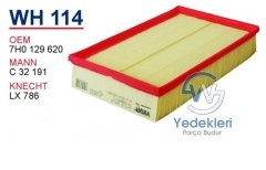 Transporter T5 Bakım Filtre Seti 1.9TDI 2.5TDI Hava Filtresi