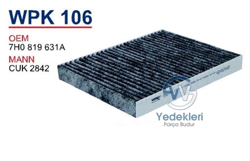 Transporter T5 Bakım Filtre Seti 1.9TDI 2.5TDI Polen Filtresi