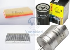 Bora Bakım Filtre Seti 1.6 8v AKL / 1.8 - BOSCH