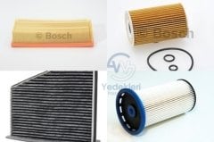 Caddy Bakım Filtre Seti 1.6TDI 2.0TDI 2015 -- 2017 - BOSCH