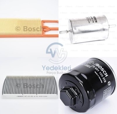 Golf 4 Bakım Filtre Seti 1.6 16v BCB - BOSCH
