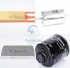 Golf 4 Bakım Filtre Seti 1.6 16v BCB - BOSCH