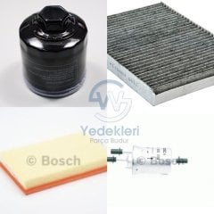 Polo Bakım Filtre Seti 1.4 BBY BBZ BKY - BOSCH
