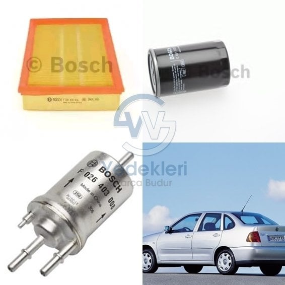 Polo Classic Bakım Filtre Seti 1.6 AFT - BOSCH