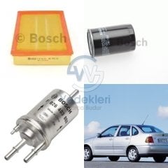 Polo Classic Bakım Filtre Seti 1.6 AFT - BOSCH
