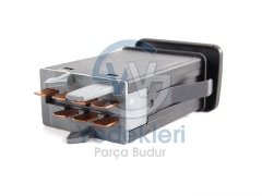 Volkswagen Bora Dörtlü Flaşhör Düğmesi 1J0953235J01C - İTHAL / Eş Değer Ürün