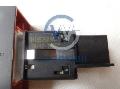 Volkswagen Tiguan Dörtlü Flaşhör Düğmesi 5N0953509A 1QB - OEM / ORJINAL