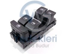 Volkswagen Passat Cam Açma Düğmesi (Sürücü) 5G0959857E WZU - OEM / ORJINAL
