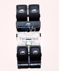 Volkswagen Polo Cam Açma Düğmesi (Sürücü) 6C0959857 WHS - OEM / ORJINAL