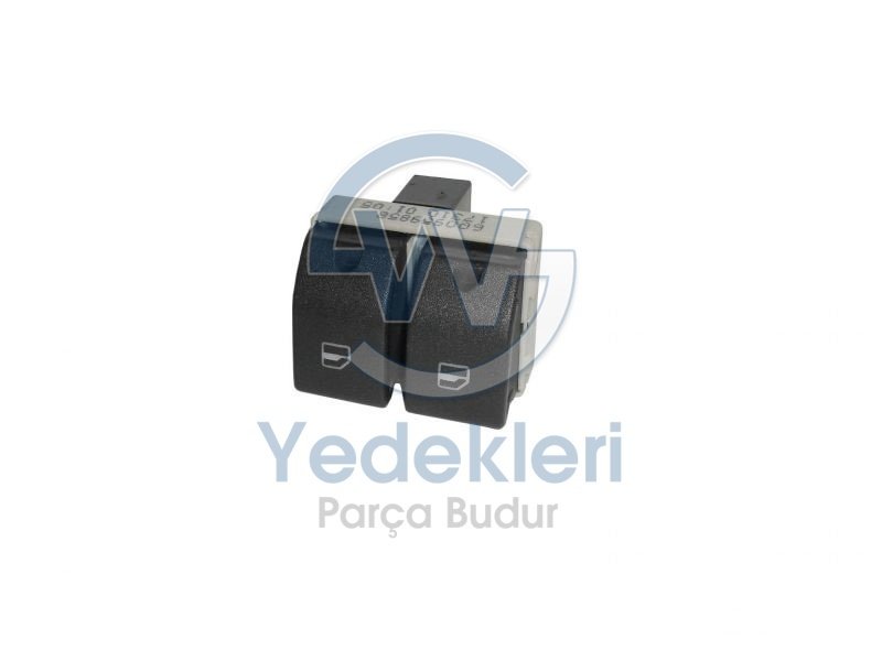 Volkswagen Polo Cam Açma Düğmesi (Sürücü) 6Q0959858 9B9 - İTHAL / Eş Değer Ürün