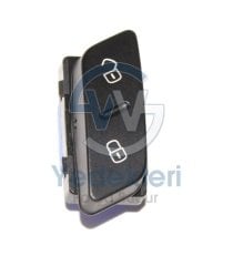Volkswagen Passat Merkezi Kilit Düğmesi 3AA962125 3X1 - OEM / ORJINAL