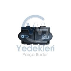 Volkswagen Polo Merkezi Kilit Düğmesi 6H0962125A 01C  OEM / ORJINAL